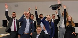 HDBW Graduation Ceremony December 2019 - First Master Graduates Digital Business