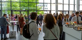 Graduation ceremony 2023 - Reception Foyer Wappenhalle