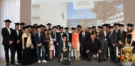 HDBW Graduation Ceremony 2018 - Group Photo of the first HDBW Graduates