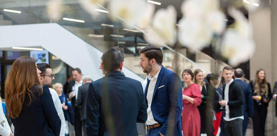 HDBW Graduation Ceremony 2019 HDBW Graduation Ceremony 2019 - Reception Brainlab Foyer