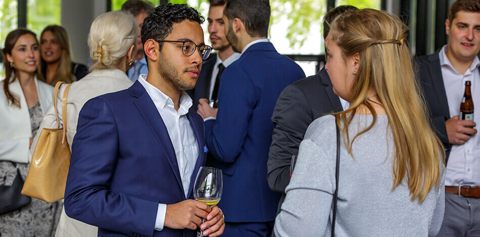 Graduation ceremony 2023 Graduation ceremony 2023 - Aperitif in the Wappenhalle foyer