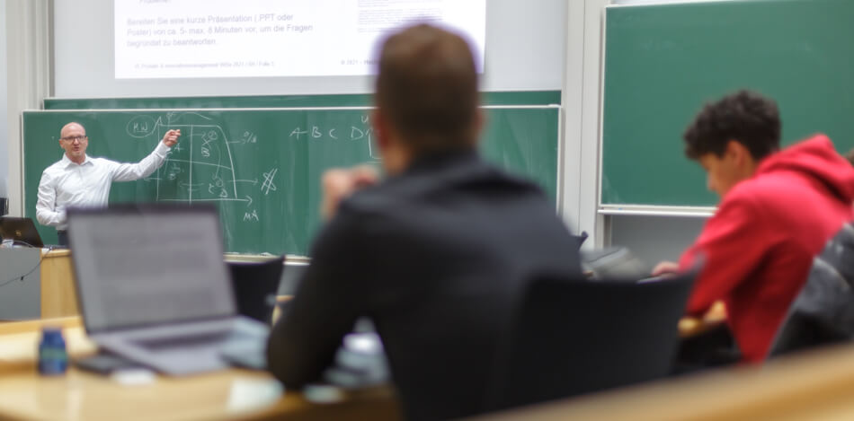 Teaching atmosphere HDBW - Lecture auditorium