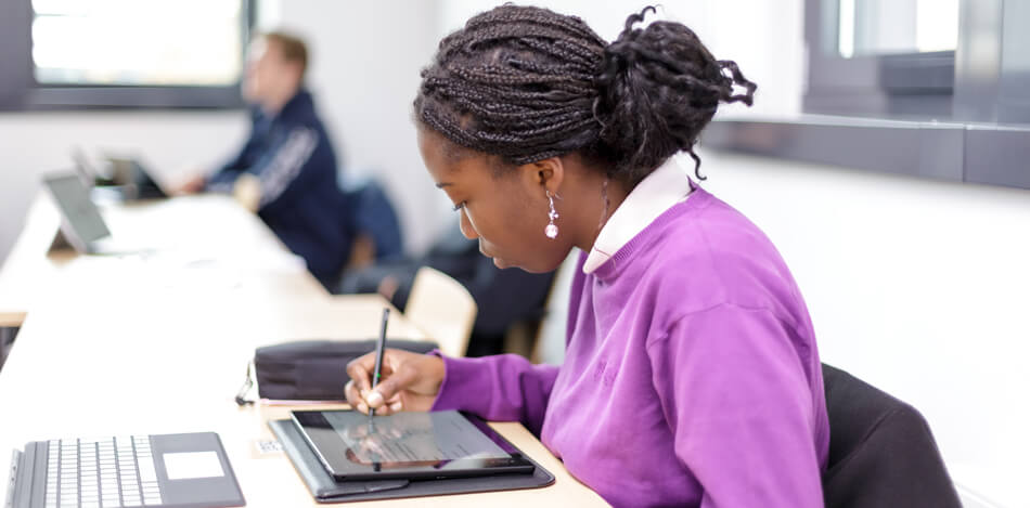 Study atmosphere HDBW - Networking in lecture