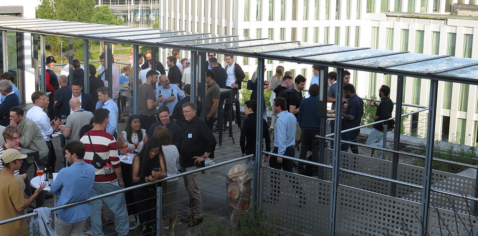 HDBW summer celebration July 2023 - Rooftop terrace